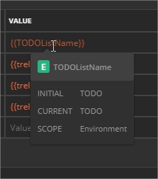 Create TODO list variable